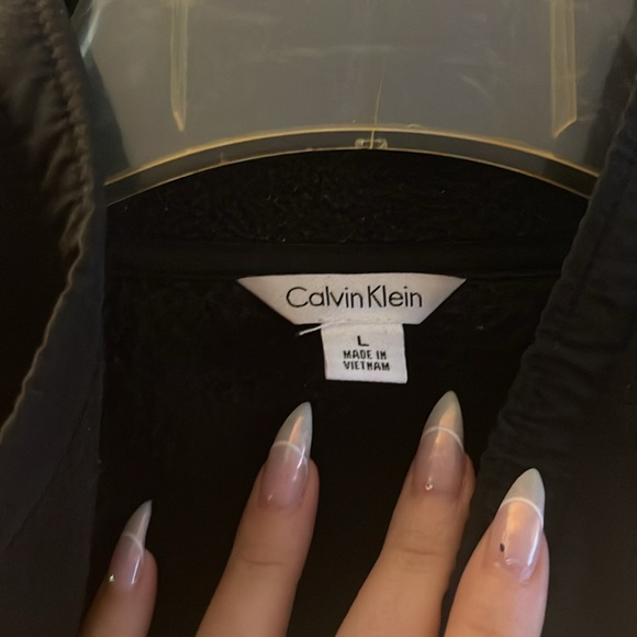 Like new Calvin Klein fleece jacket - Picture 2 of 4